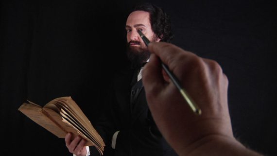 Angel Vergara: Porträt des jungen Karl Marx, Still aus dem Video Karl Marx