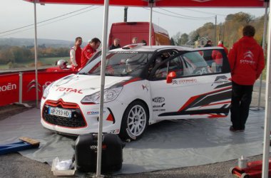 Citroën stellt den DS3 R3 in Marchin bei Huy vor