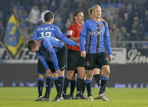 Der FC Brügge nach der Niederlage gegen Sint Truiden am 28. 11.