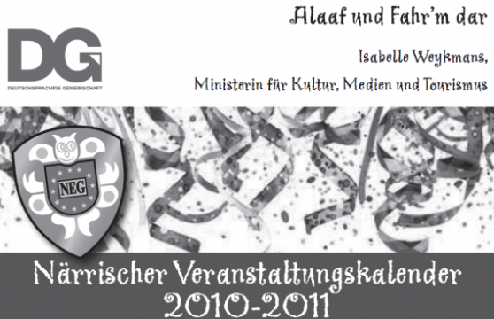 Närrischer Veranstaltungskalender
