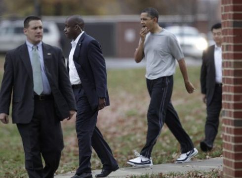 Die dicke Lippe des Barack Obama