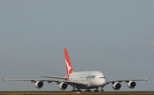 A-380-Maschinen von Qantas müssen am Boden bleiben