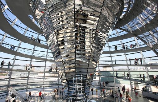 Reichstagskuppel in Berlin