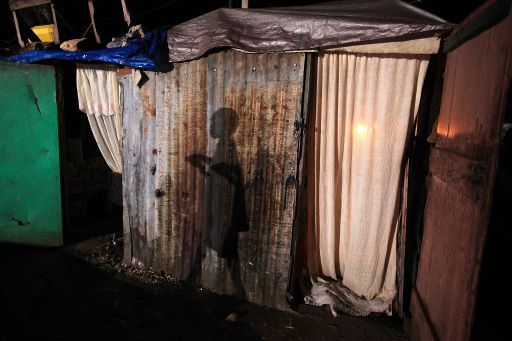 Haiti kämpft mit überschwemmungen und Cholera: in einem Flüchtlingslager in Port-au-Prince
