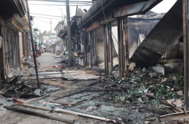 Die südkoreanische Insel Yonpyong nach den Angriffen