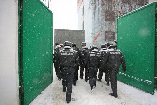 Polizei-Einsatz in Minsk