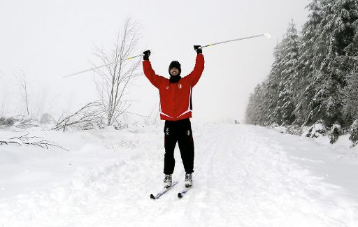 Skifahrer Botrange