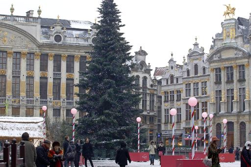 Weihnachtsmarkt in Brüssel