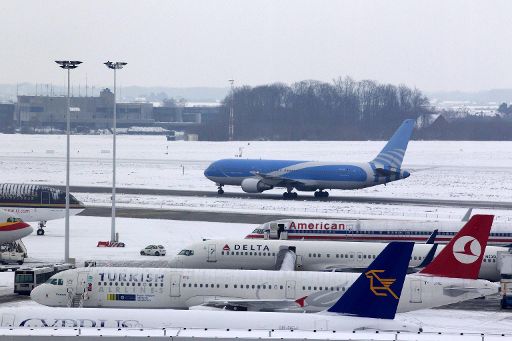 Zaventem im Schnee