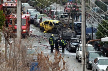 Griechenland: Bomben-Explosion im Zentrum Athens (vor Verwaltungsgericht)