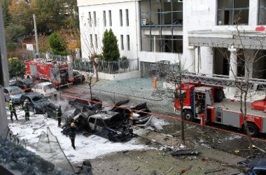 Griechenland: Bomben-Explosion im Zentrum Athens (vor Verwaltungsgericht)