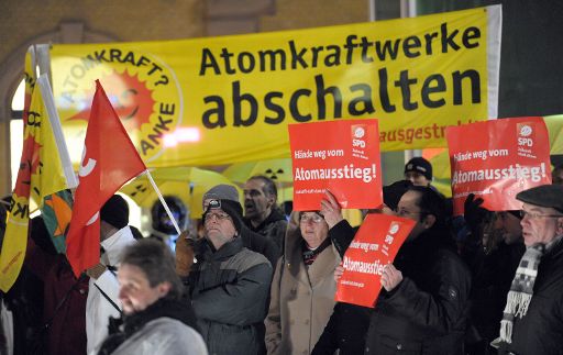 Anti-Castor-Demo in Erfurt