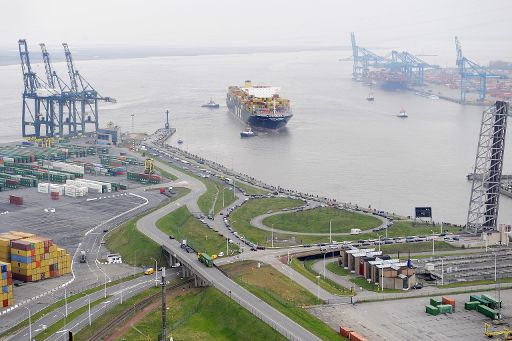 Der Antwerpener Hafen
