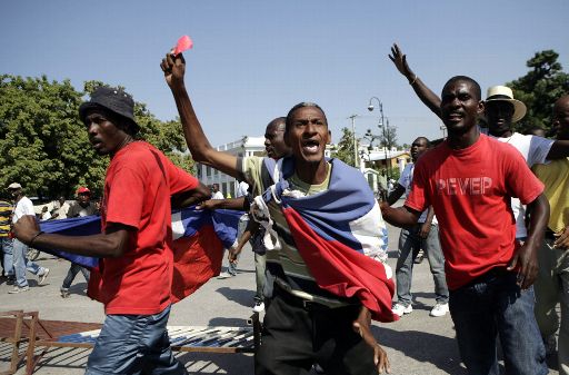 Proteste nach den Wahlen in Haiti