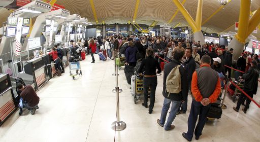 Madrid-Barajas International Airport, Sonntagmorgen