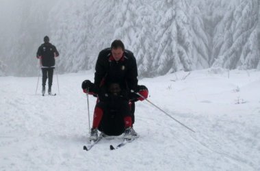 Training im Schnee: Standard-Profis auf Botrange