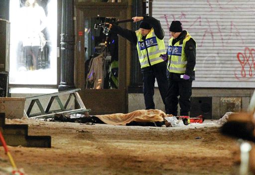 Stockholm: Selbstmordattentäter sprengt sich in die Luft