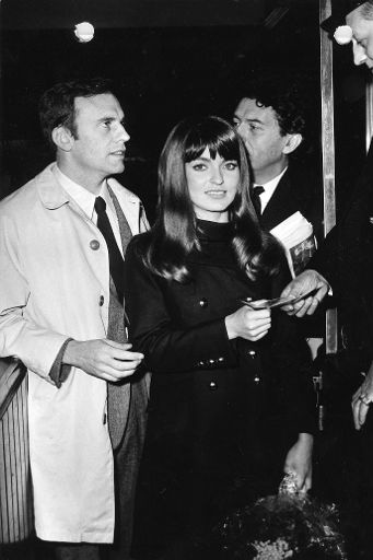 Jean-Louis Trintignant und Marie-France Pisier 1967 in Brüssel
