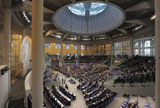 Der deutsche Bundestag am 27.01.2011