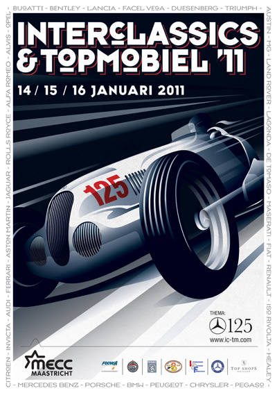 Interclassics & Topmobiel 2011: 125 Jahre Mercedes