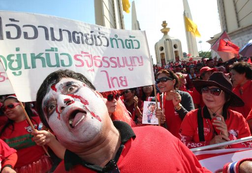 Regierungsgegner demonstrieren in Bangkok