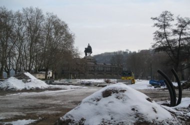 BUGA 2011: Baustelle am Deutschen Eck