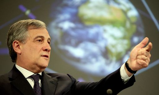 Antonio Tajani, EU-Kommissar für Verkehr