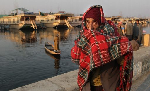 Frostige Temperaturen im Norden Indiens