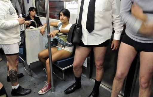 no pants subway ride