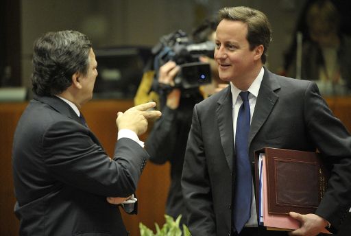 Jose Manuel Barroso und David Cameron