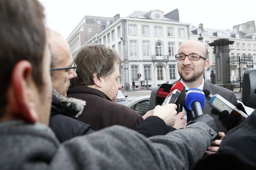 Charles Michel bei seiner Ankunft zum Ministerrat