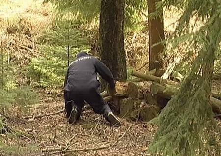 Durchsuchung des Waldstücks nahe der Eupener Wesertalsperre