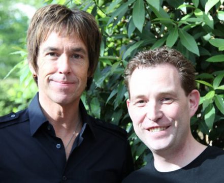 Per Gessle und Patrick Knops