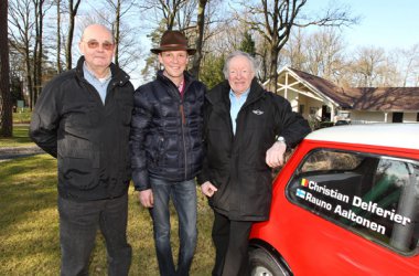 Mini: Co-Pilot Christian Delferier, Besitzer François De Spa, Rauno Aaltonen