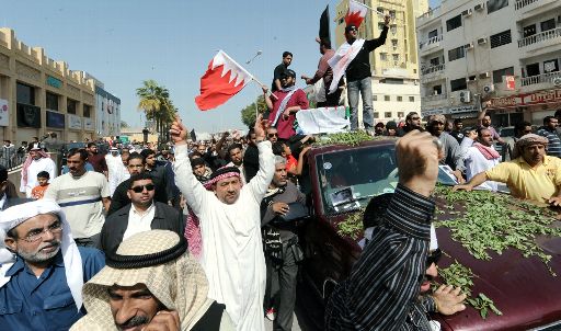 Demonstrationen gegen das Regime in Bahrain