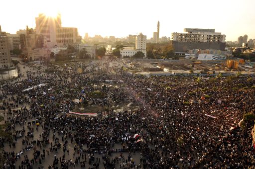 Massenprotest im Zentrum von Kairo (31. Januar)