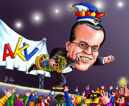 Festsitzung des Aachener Karnevalsvereins mit der Verleihung des Ordens "Wider den tierischen Ernst"