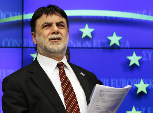 Ungarns Energieminister Tamas Fellegi gab die EU-Sanktionen bekannt
