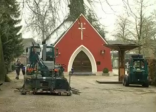 Leiche auf Eupener Friedhof exhumiert