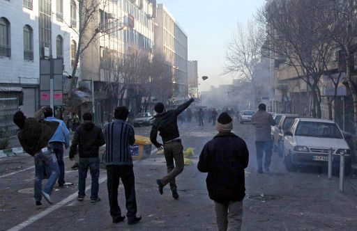 Proteste in der iranischen Hauptstadt Teheran