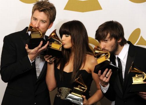 Lady Antebellum (Charles Kelley, Hillary Scott and Dave Haywood) räumen bei Grammys ab