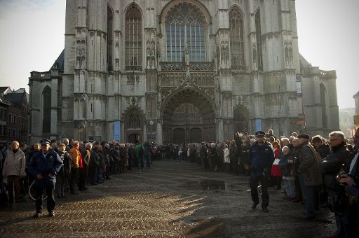 Beisetzung von Marie-Rose Morel in Antwerpen