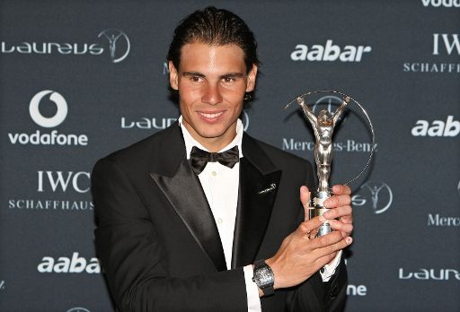 Raphaël Nadal erhält den Laureus als "Sportler des Jahres 2010"