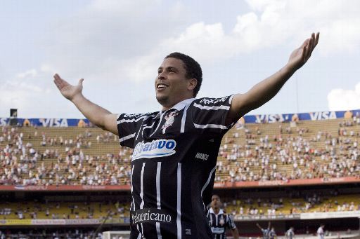 Ronaldo Nazario de Lima im Dress der Corinthians Sao Paulo