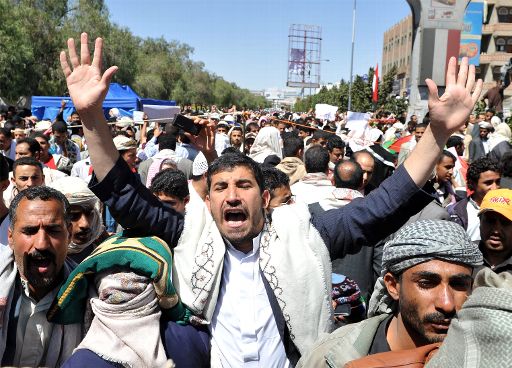 Proteste in Sanaa (25. Februar)