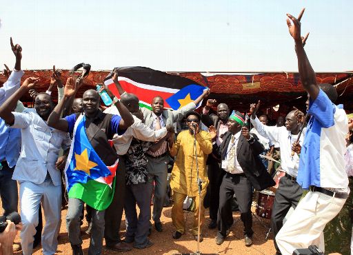 Südsudan feiert das Ergebnis der Volksabstimmung (31. Januar)