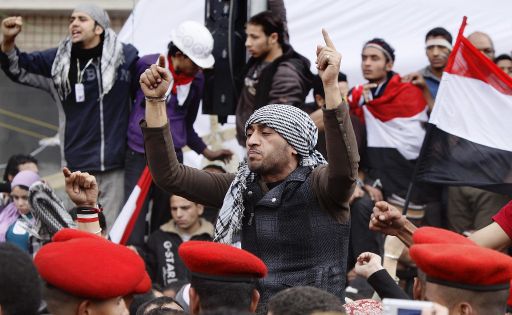 Weiterhin wollen Demonstranten auf dem Tahrir-Platz bleiben