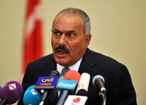 Ali Abdullah Salih am 11. Januar