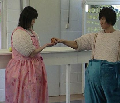 Zwei japanische Tänzer bei Irene K.