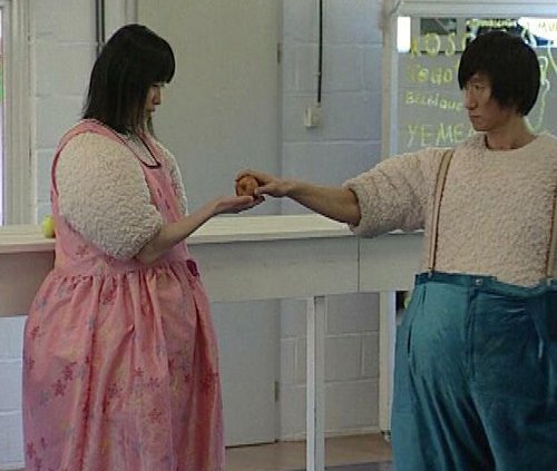 Zwei japanische Tänzer bei Irene K.